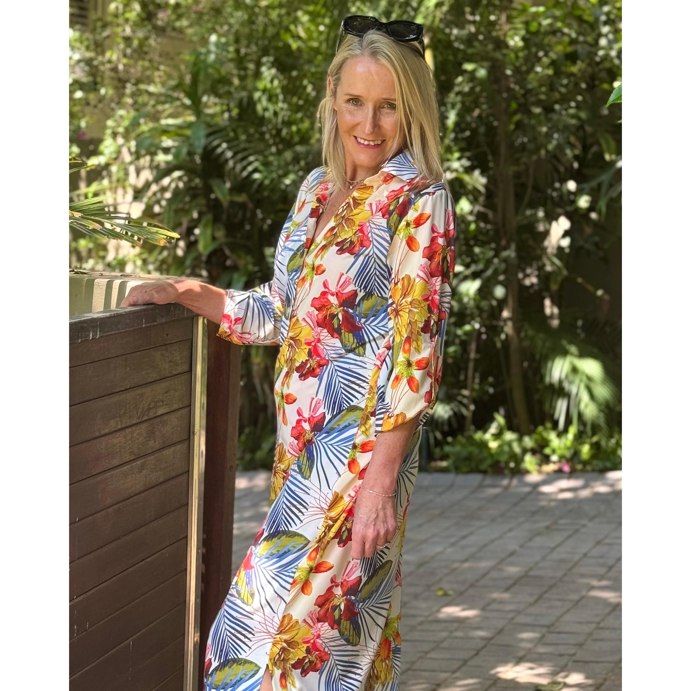 HARPER Maxi Dress-DRESS-Wendy Bashford Designs