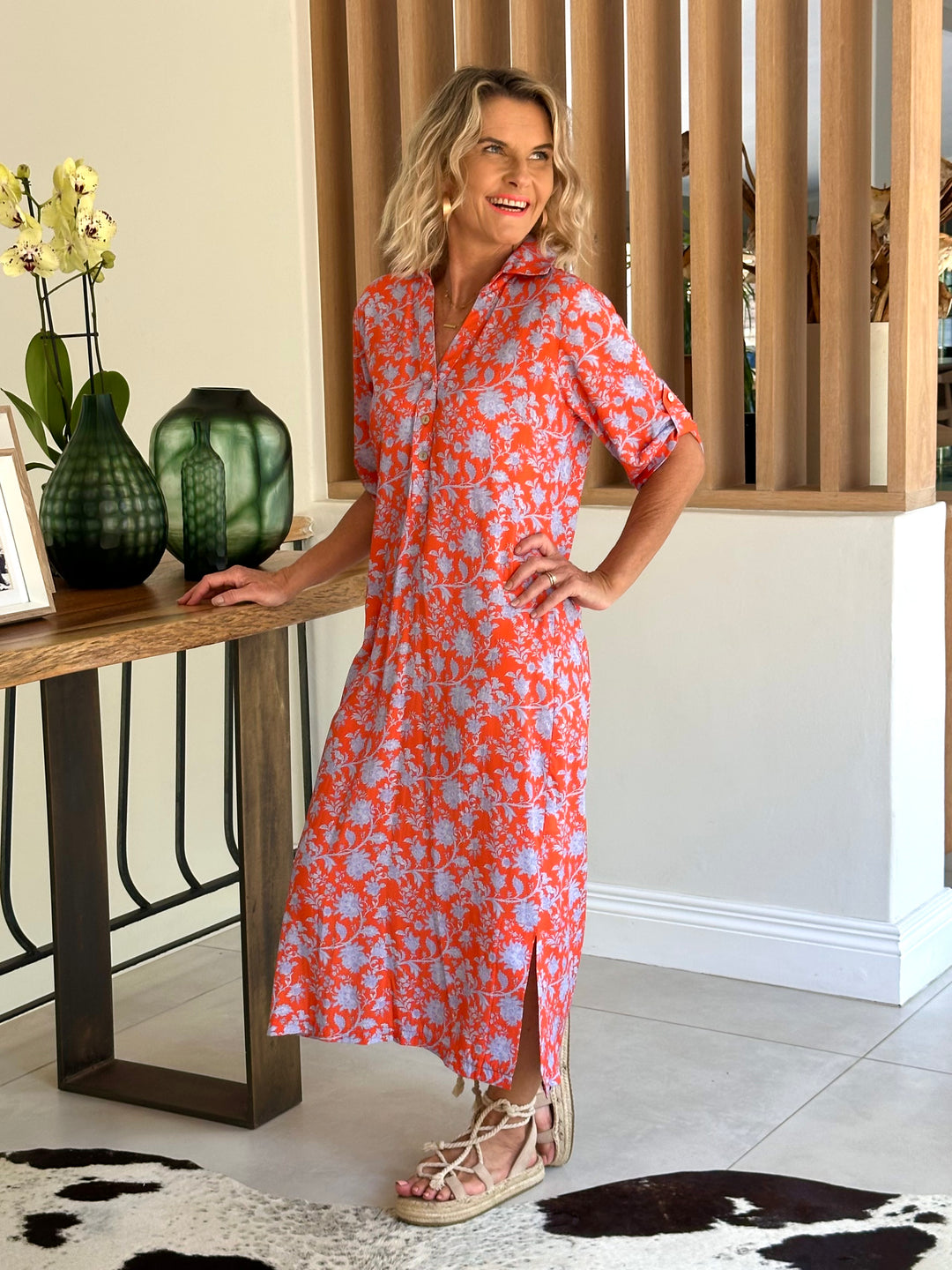 EDEN MIDI Dress-DRESS-Wendy Bashford Designs