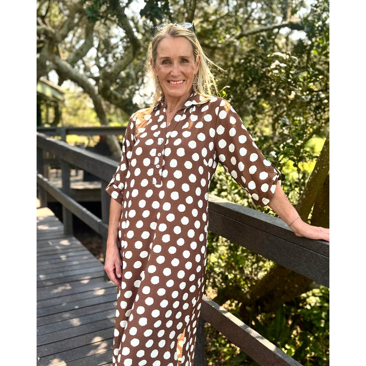 EDEN MIDI Dress-DRESS-Wendy Bashford Designs