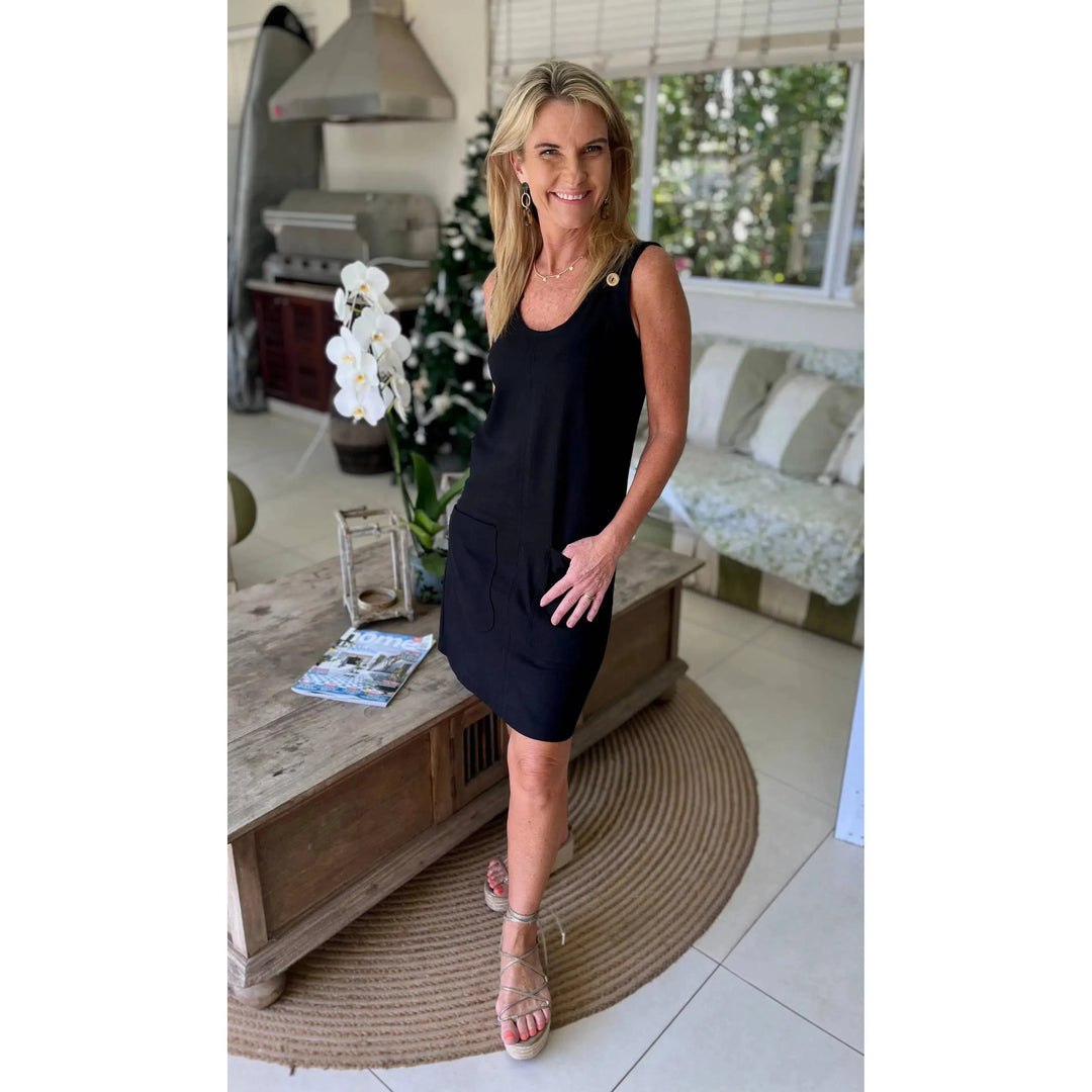 LEXI Short Dress-DRESS-Wendy Bashford Designs