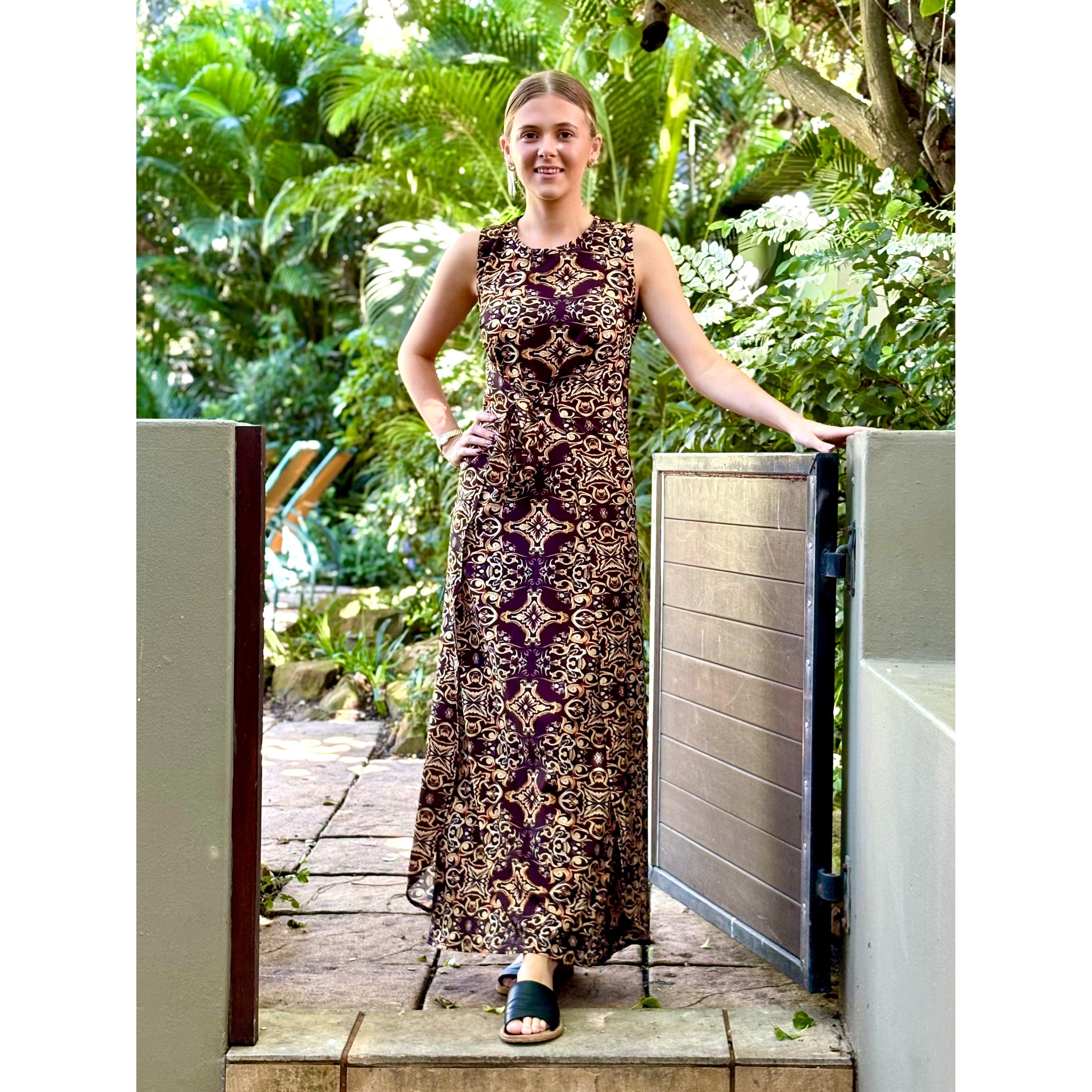 LILLY Maxi Dress-DRESS-Wendy Bashford Designs