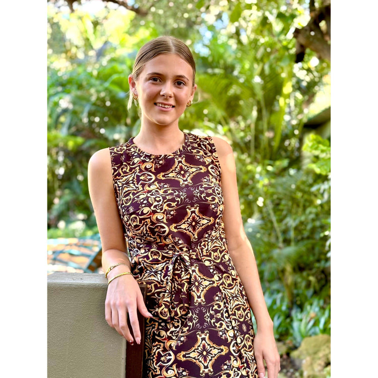 LILLY Maxi Dress-DRESS-Wendy Bashford Designs