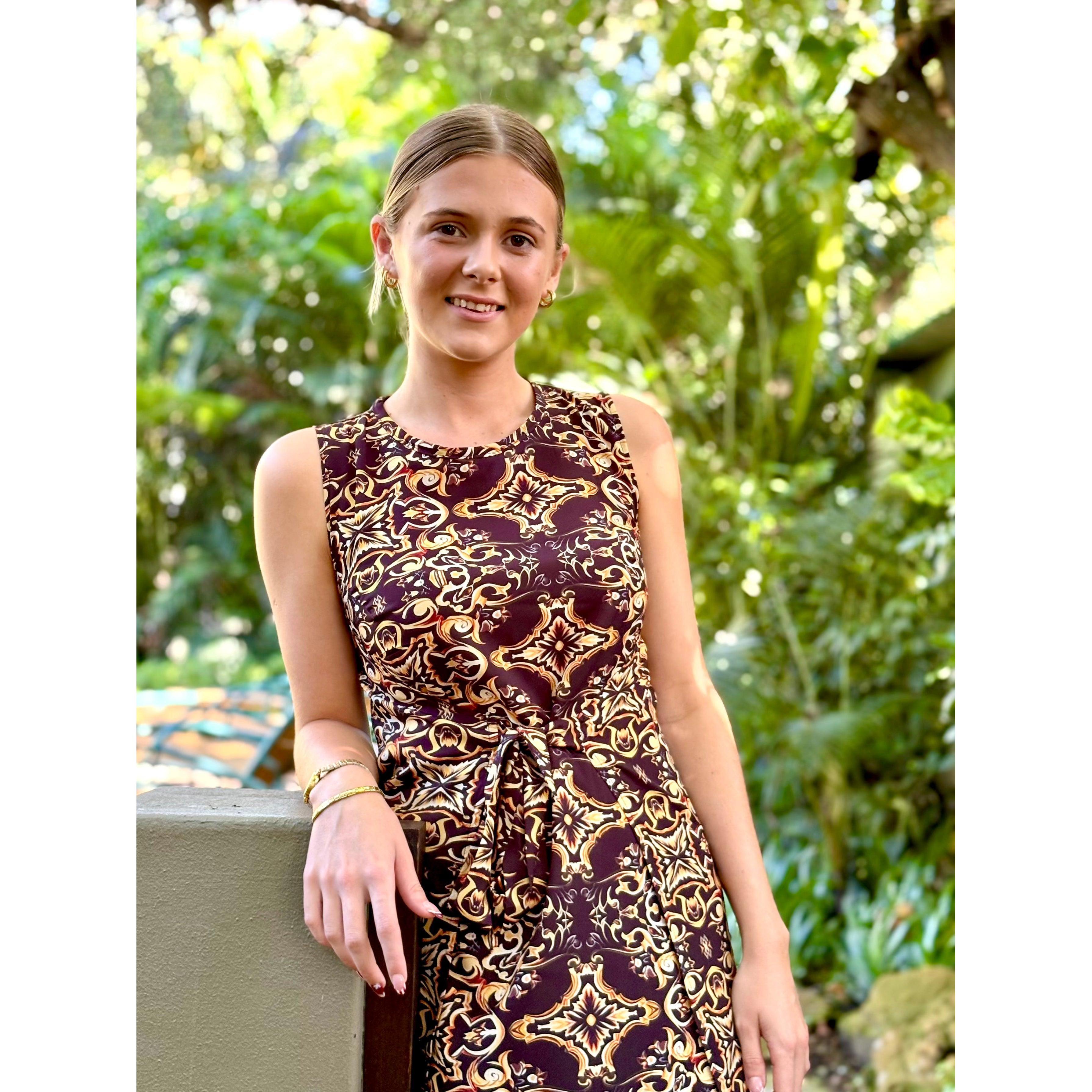 LILLY Maxi Dress-DRESS-Wendy Bashford Designs
