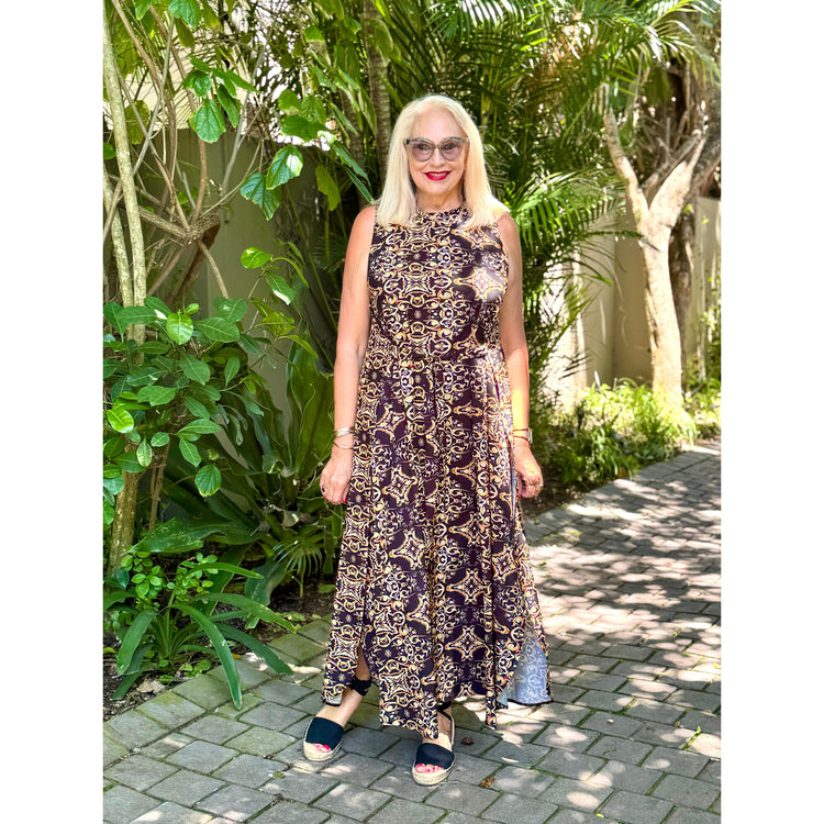LILLY Maxi Dress-DRESS-Wendy Bashford Designs