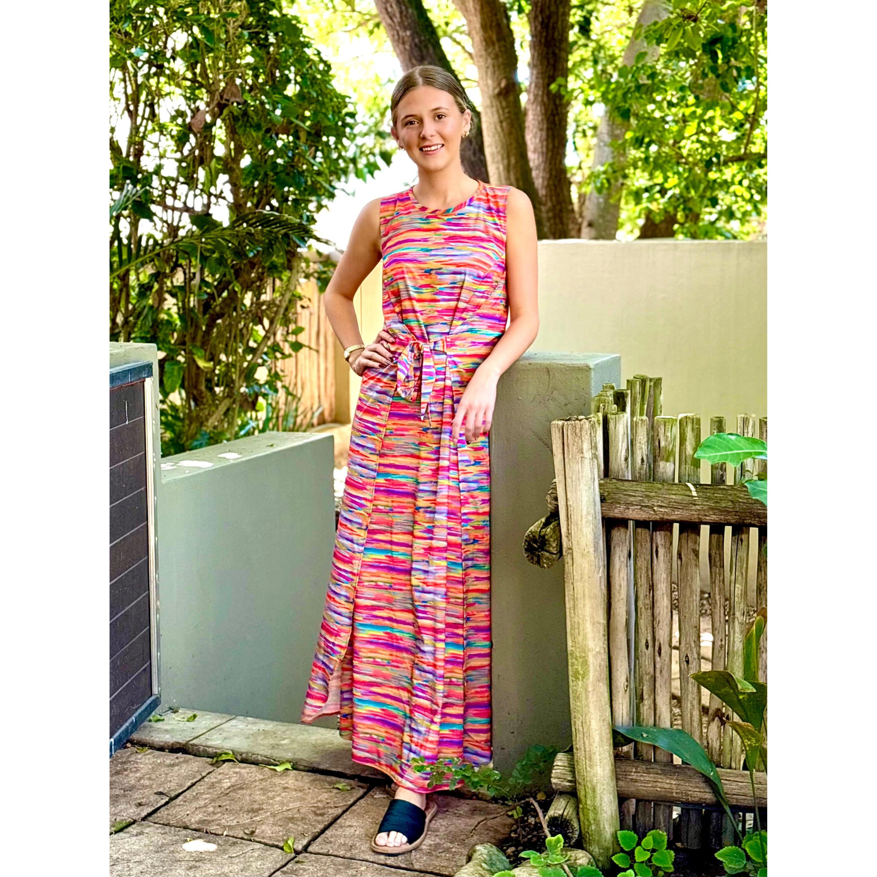 LILLY Maxi Dress-DRESS-Wendy Bashford Designs