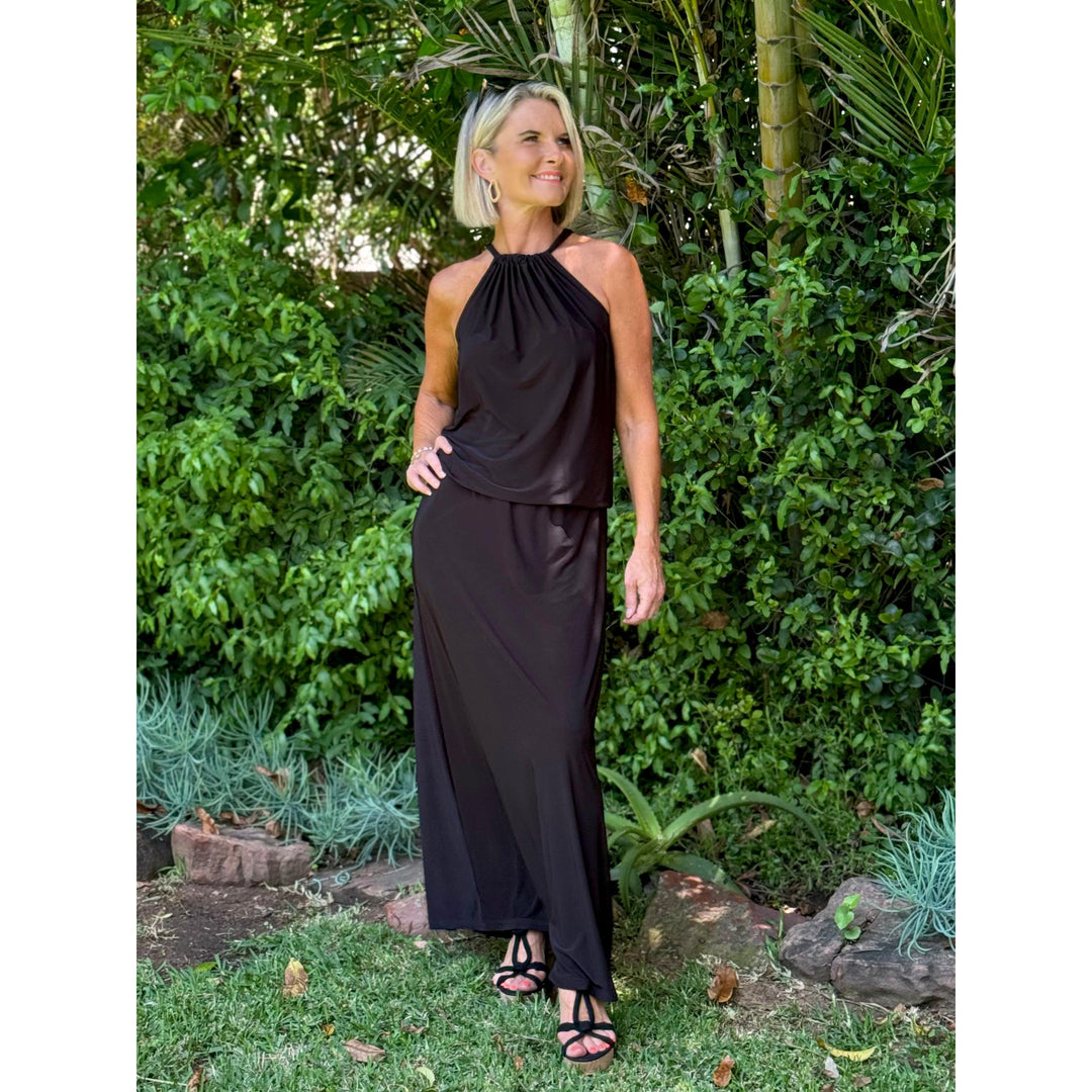 LISA Maxi Dress-MAXI DRESS-Wendy Bashford Designs