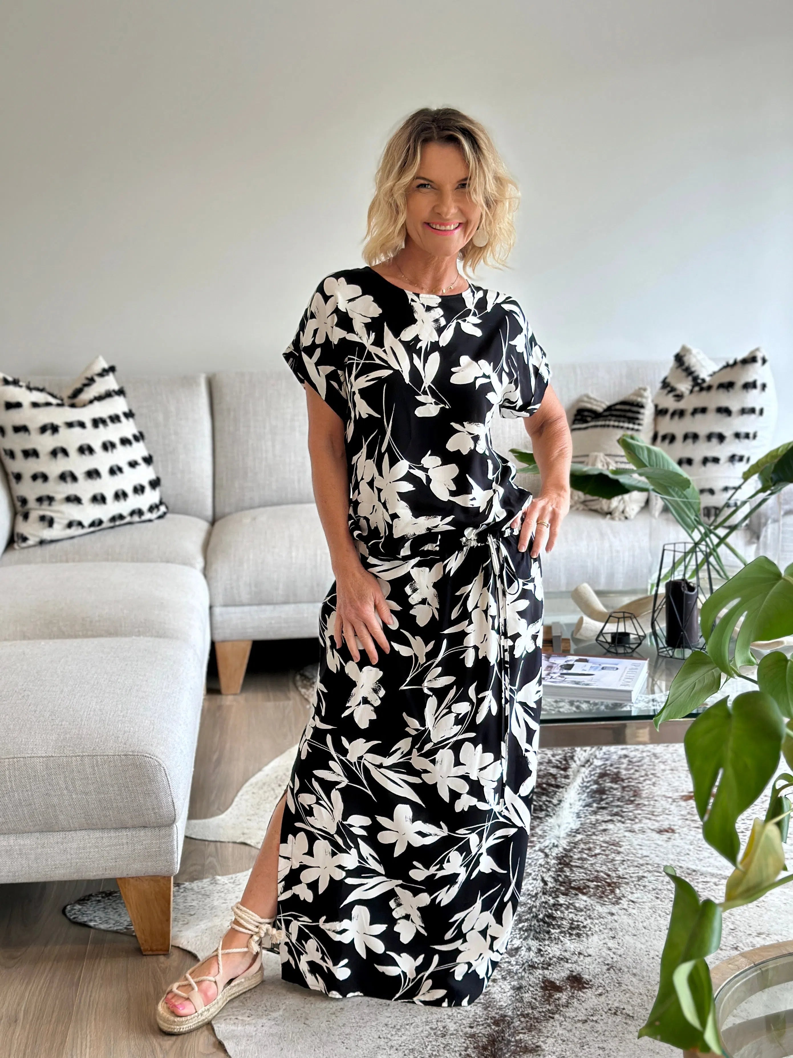 LUCY Maxi Dress-DRESS-Wendy Bashford Designs