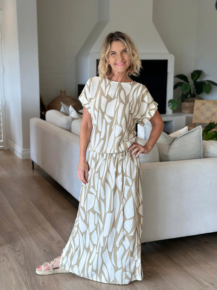 LUCY Maxi Dress-DRESS-Wendy Bashford Designs