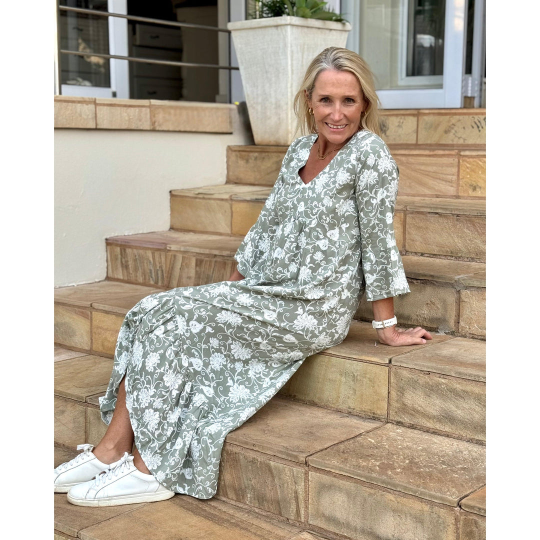 RACHEL Maxi Dress-DRESS-Wendy Bashford Designs