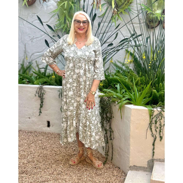 RACHEL Maxi Dress-DRESS-Wendy Bashford Designs