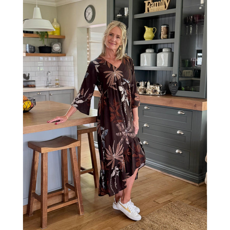 RACHEL Maxi Dress-DRESS-Wendy Bashford Designs