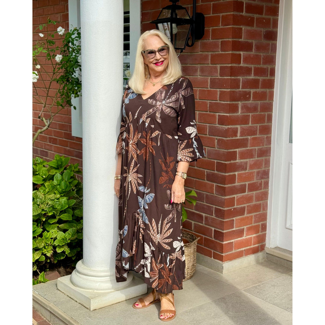 RACHEL Maxi Dress-DRESS-Wendy Bashford Designs