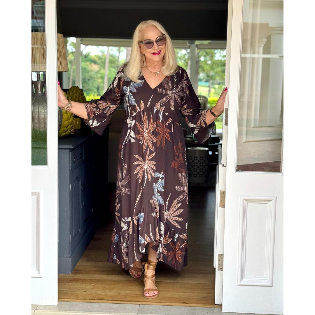 RACHEL Maxi Dress-DRESS-Wendy Bashford Designs
