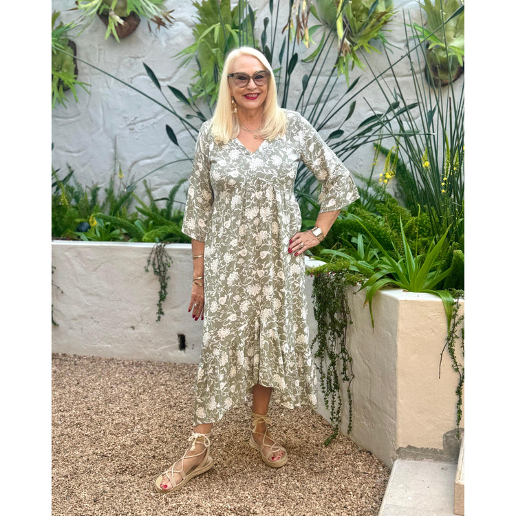RACHEL Maxi Dress-DRESS-Wendy Bashford Designs