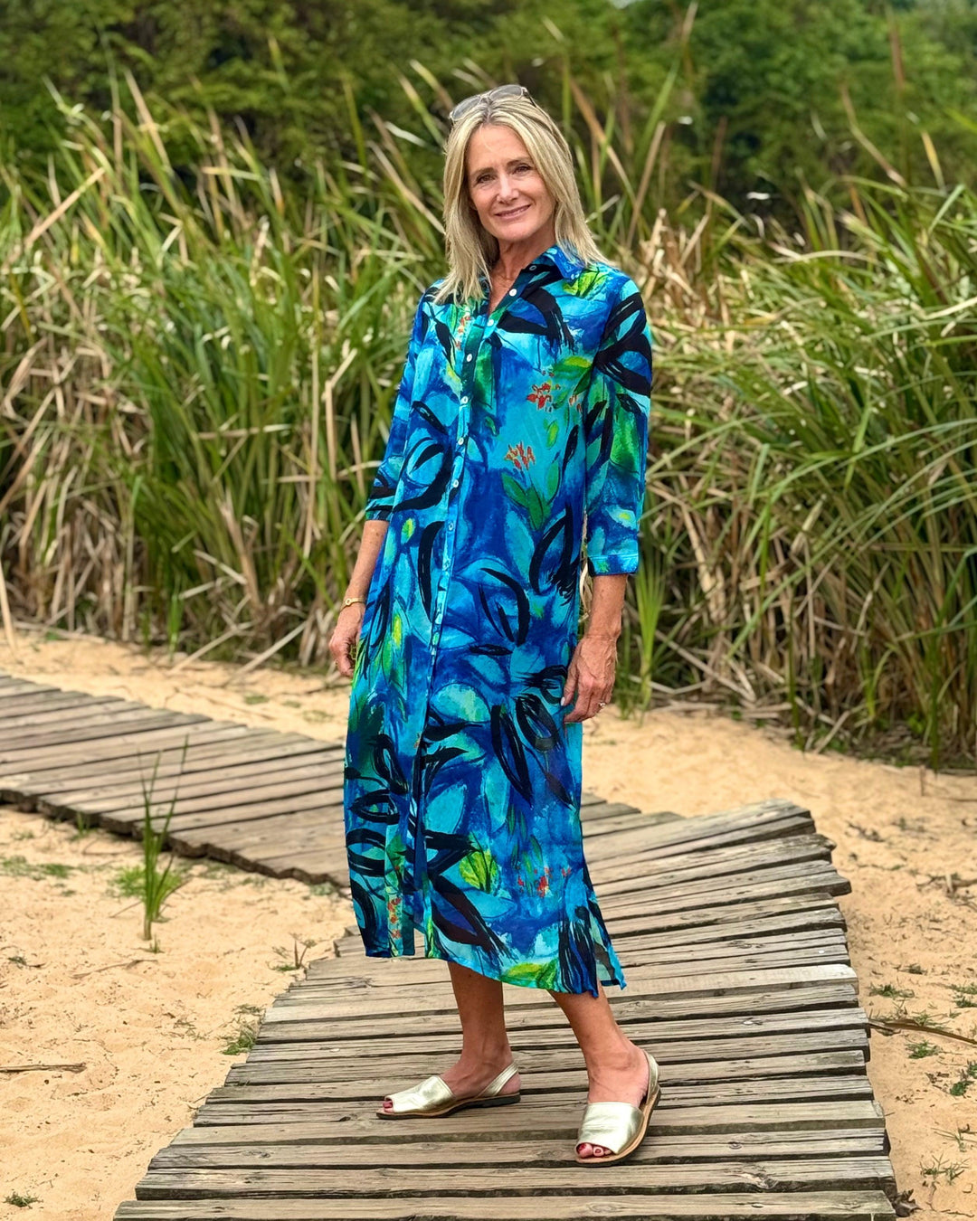ROXI Maxi Dress-DRESS-Wendy Bashford Designs