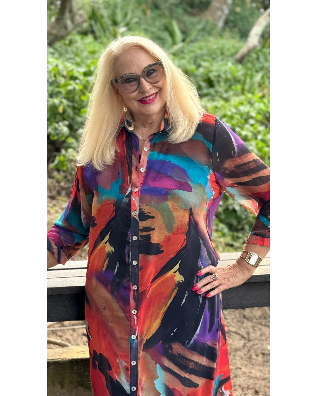ROXI Maxi Dress-DRESS-Wendy Bashford Designs