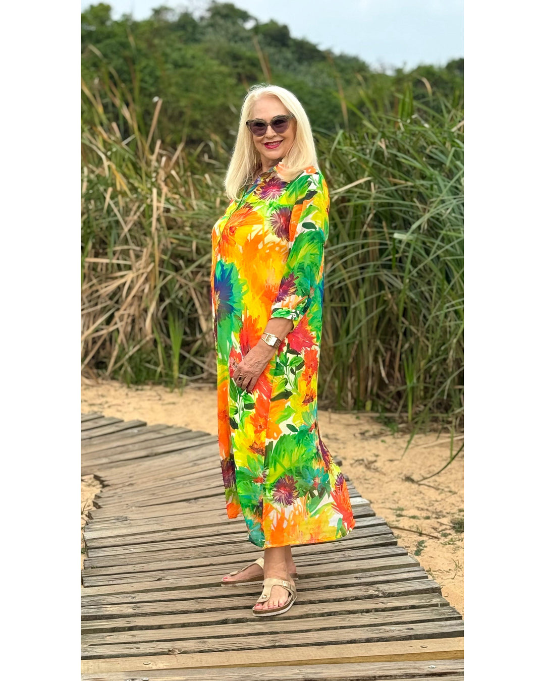 ROXI Maxi Dress-DRESS-Wendy Bashford Designs