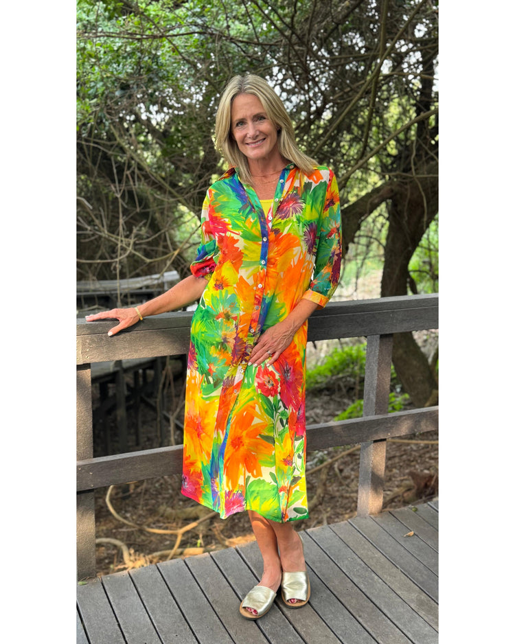 ROXI Maxi Dress-DRESS-Wendy Bashford Designs