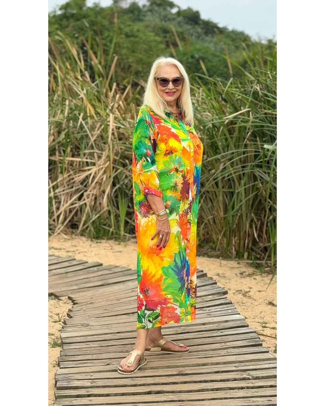 ROXI Maxi Dress-DRESS-Wendy Bashford Designs
