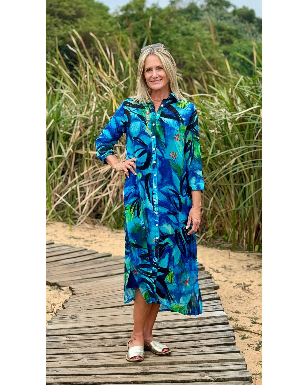 ROXI Maxi Dress-DRESS-Wendy Bashford Designs