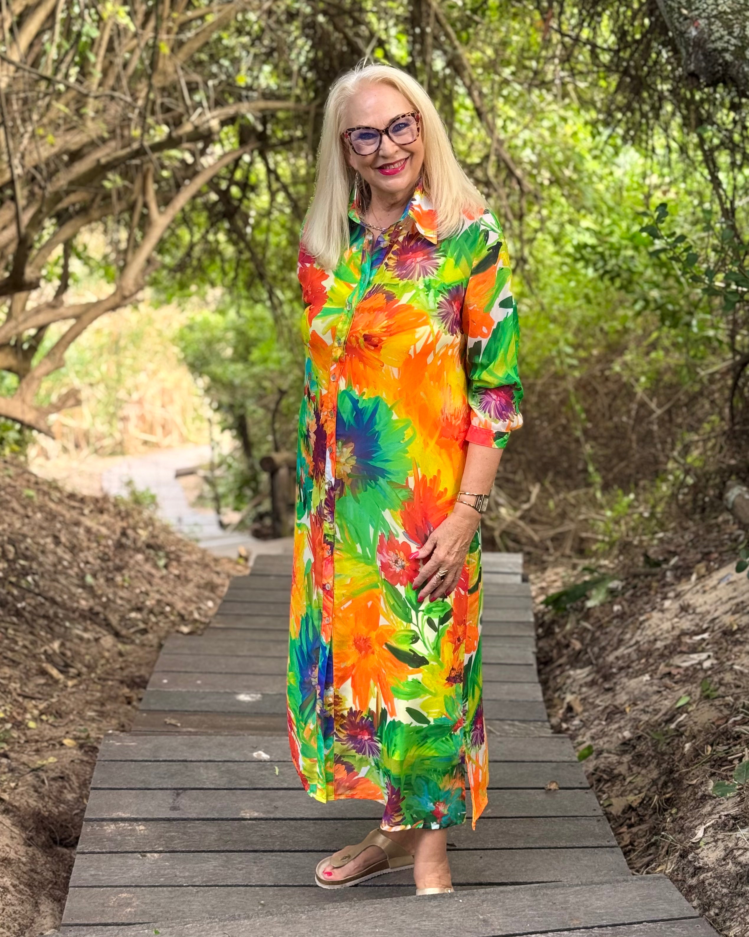 ROXI Maxi Dress-DRESS-Wendy Bashford Designs
