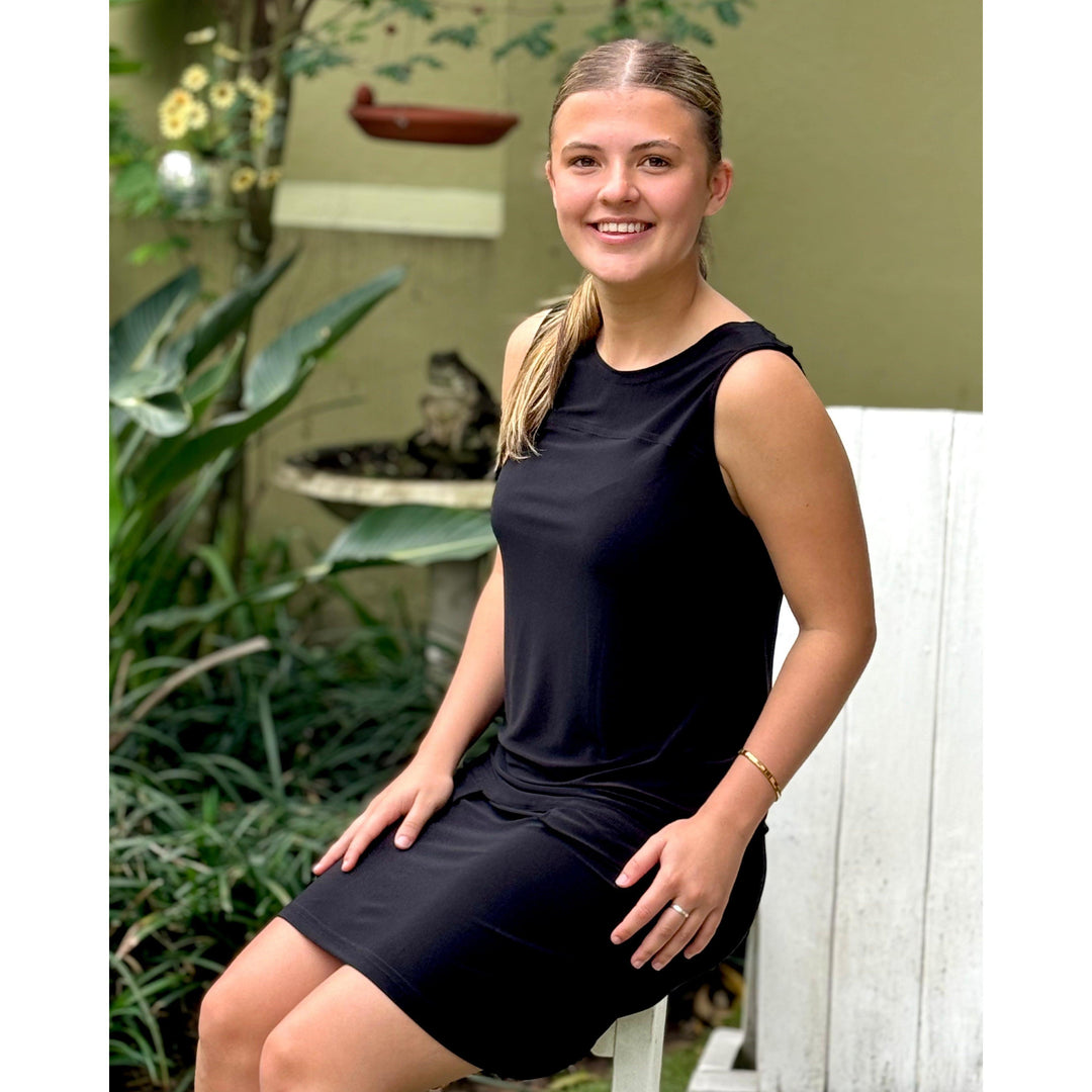 SANDY Short Dress-DRESS-Wendy Bashford Designs