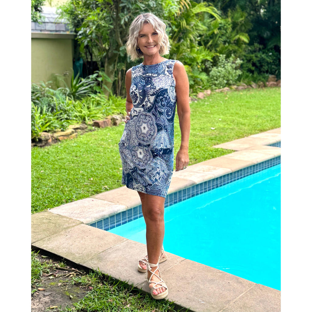 SANDY Short Dress-DRESS-Wendy Bashford Designs