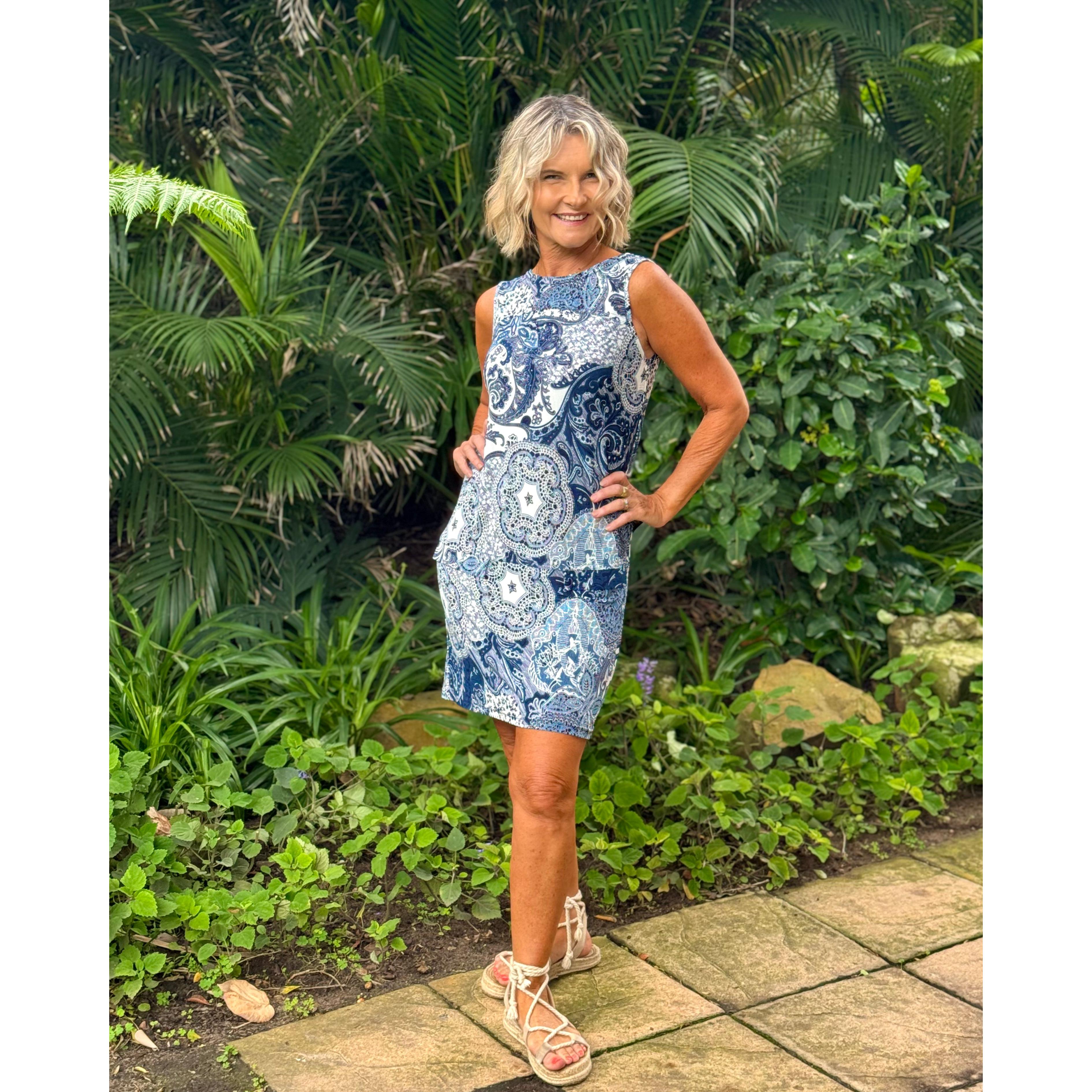 SANDY Short Dress-DRESS-Wendy Bashford Designs