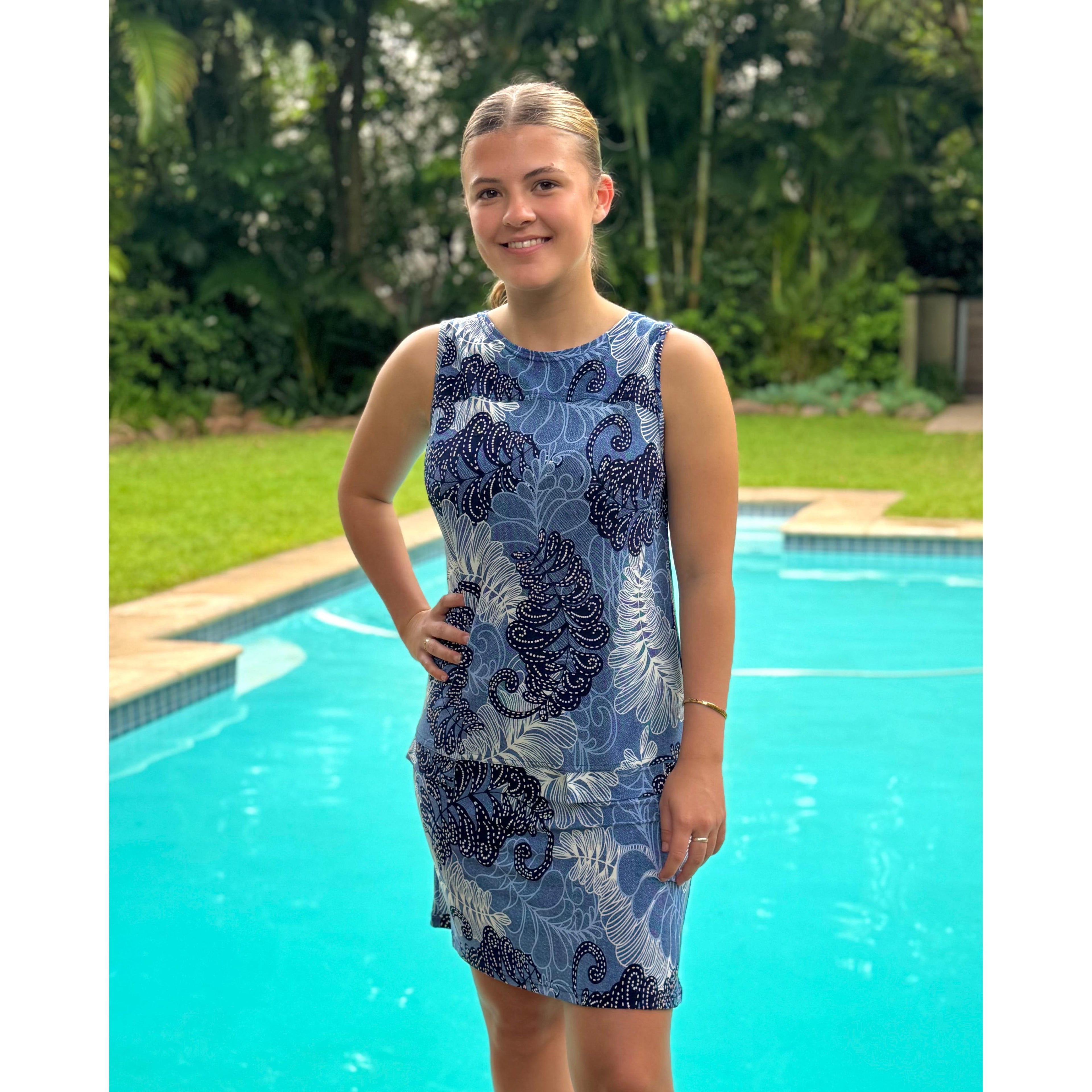 SANDY Short Dress-DRESS-Wendy Bashford Designs