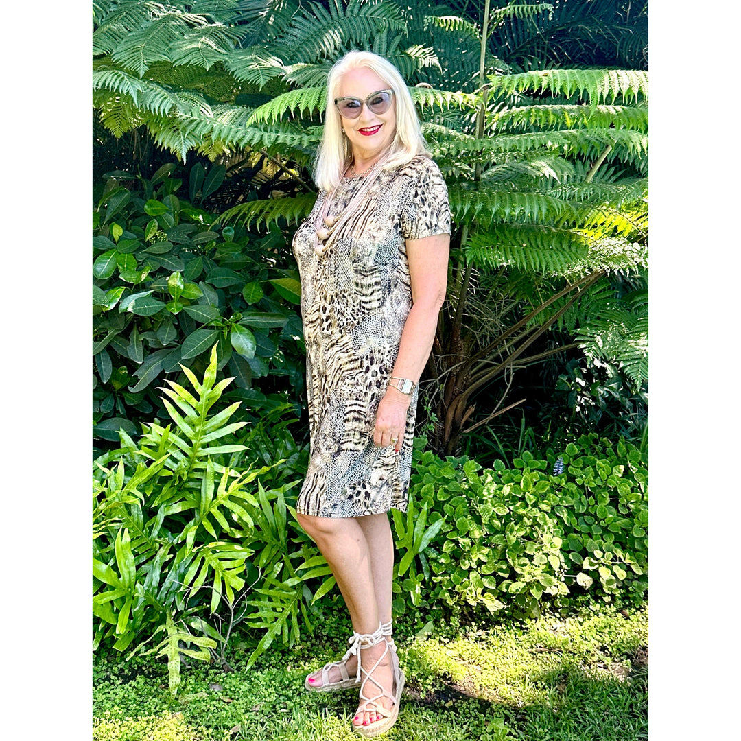 SARAH Short Dress-DRESS-Wendy Bashford Designs