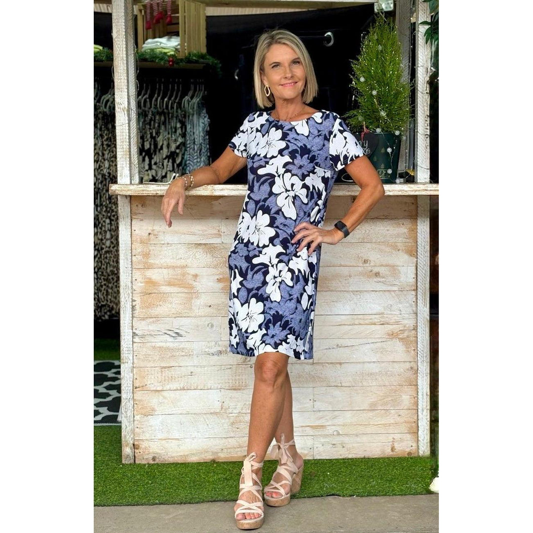 SARAH Short Dress-DRESS-Wendy Bashford Designs