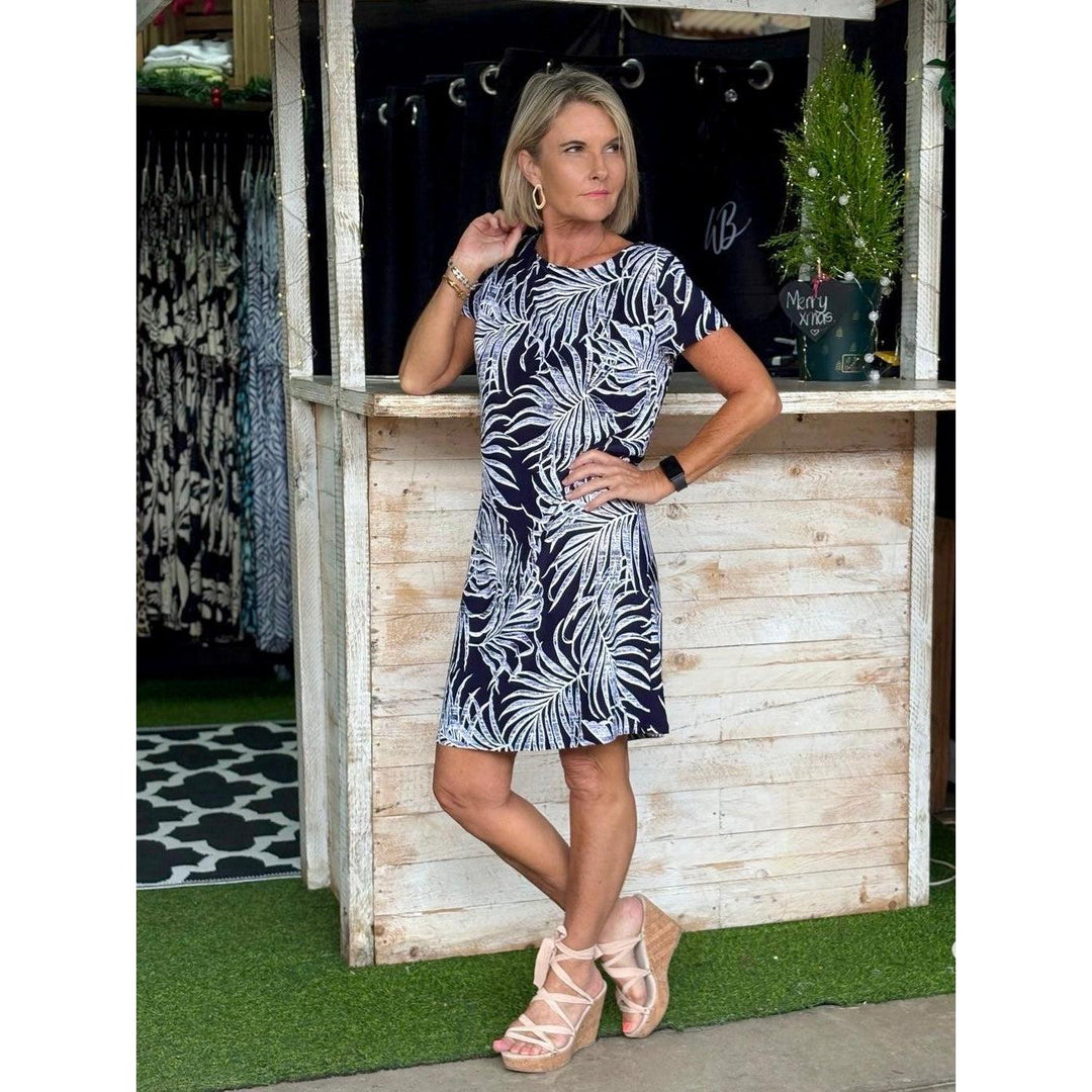 SARAH Short Dress-DRESS-Wendy Bashford Designs