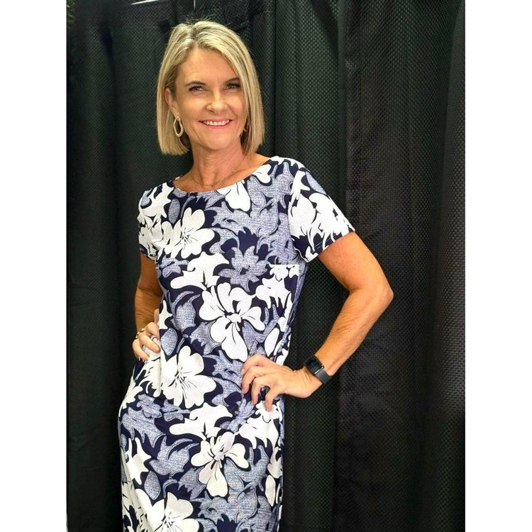 SARAH Short Dress-DRESS-Wendy Bashford Designs