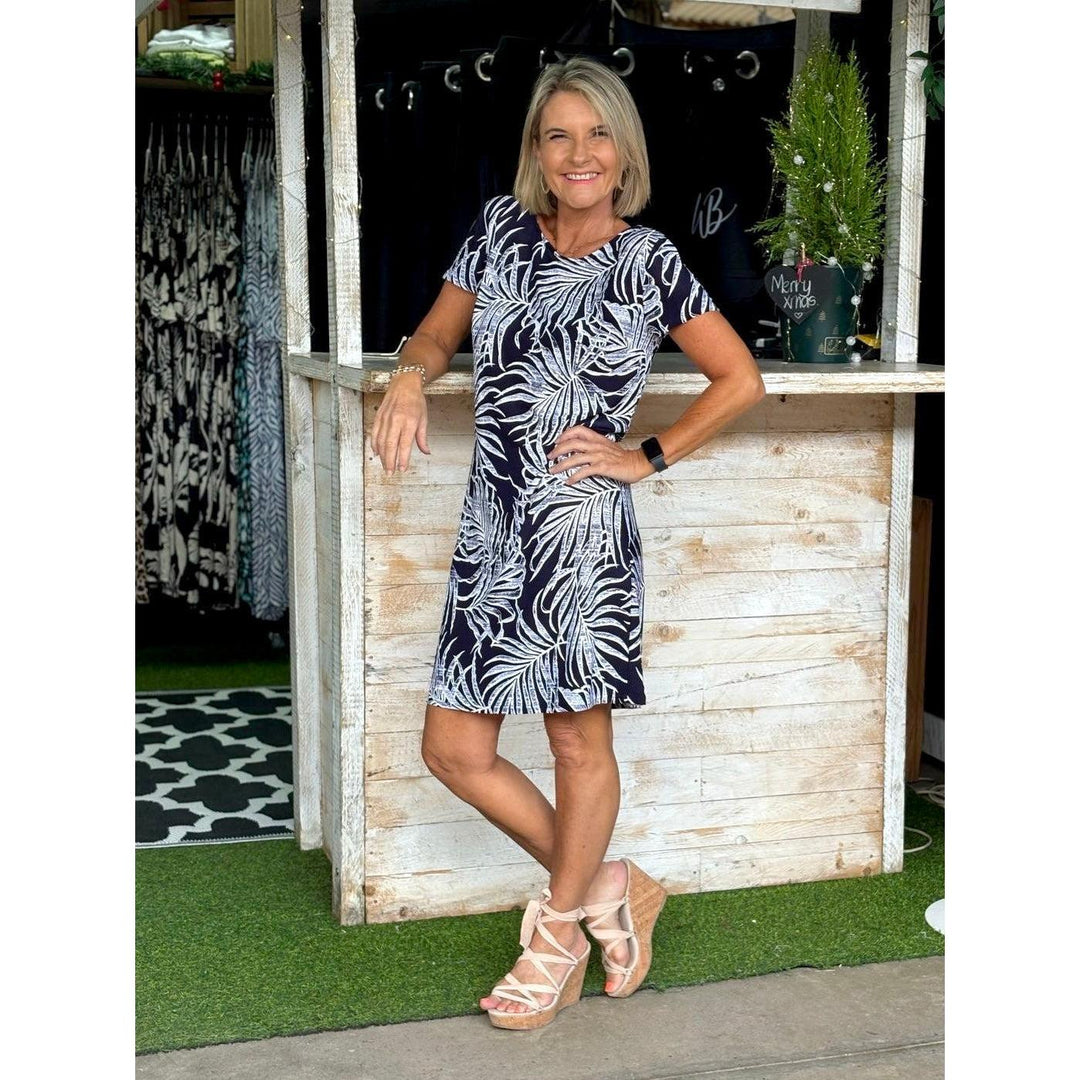 SARAH Short Dress-DRESS-Wendy Bashford Designs