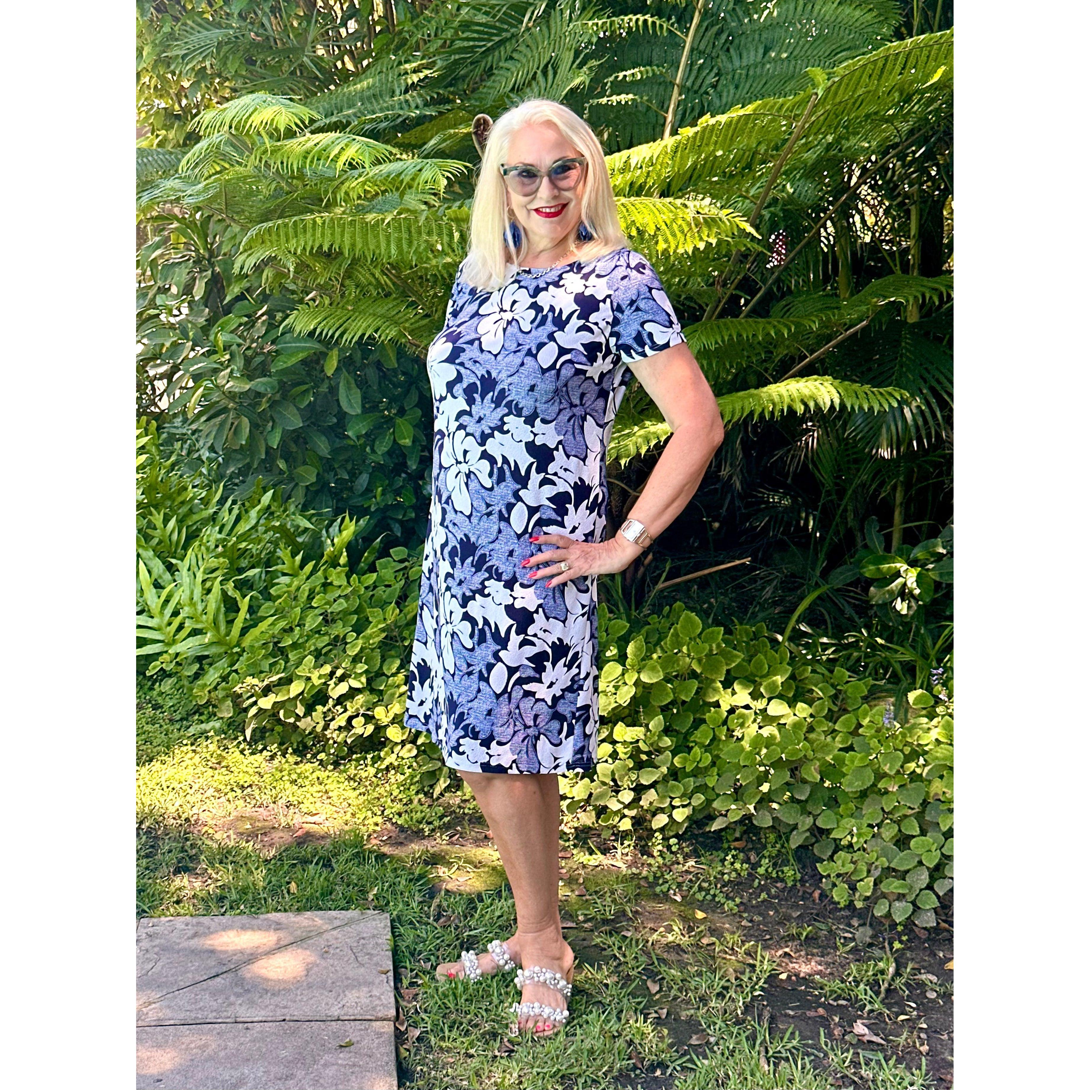 SARAH Short Dress-DRESS-Wendy Bashford Designs