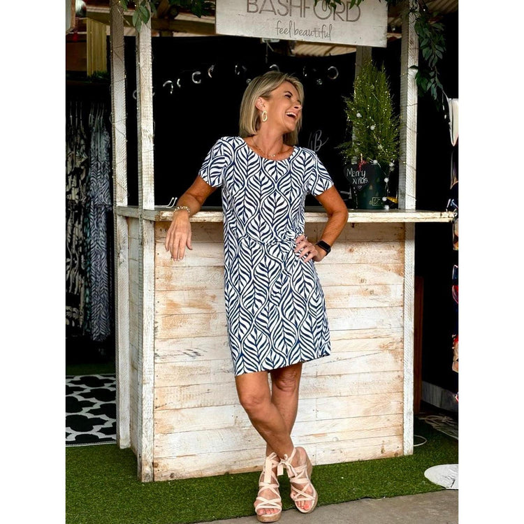 SARAH Short Dress-DRESS-Wendy Bashford Designs