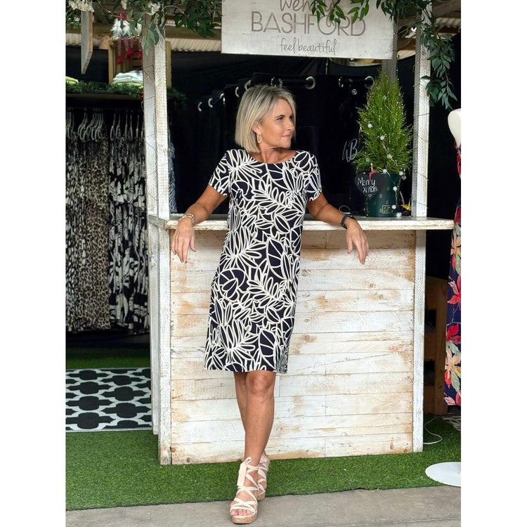 SARAH Short Dress-DRESS-Wendy Bashford Designs