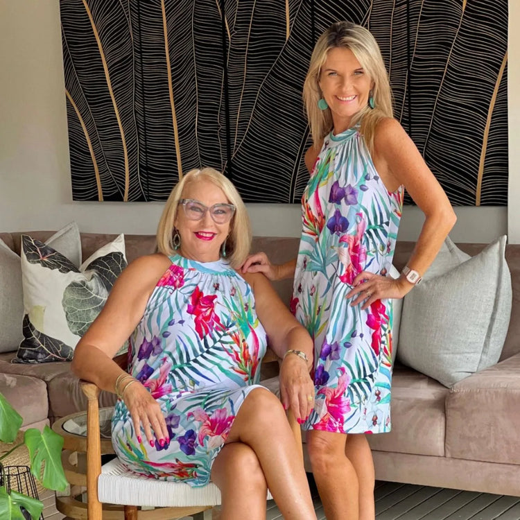 SHONEL Short Dress-DRESS-Wendy Bashford Designs