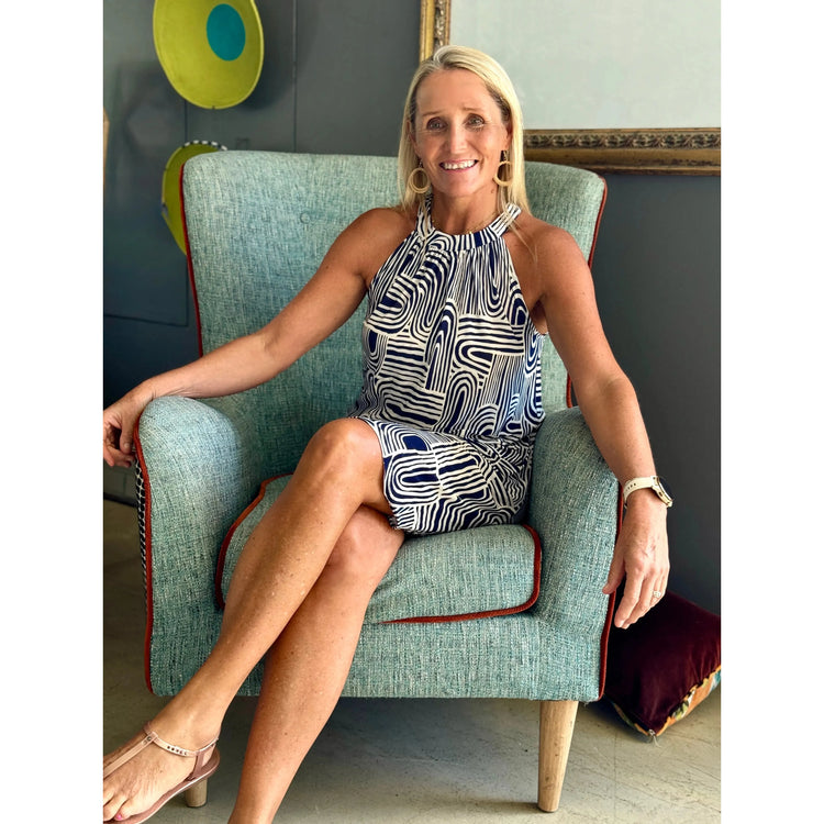 SHONEL Short Dress-DRESS-Wendy Bashford Designs