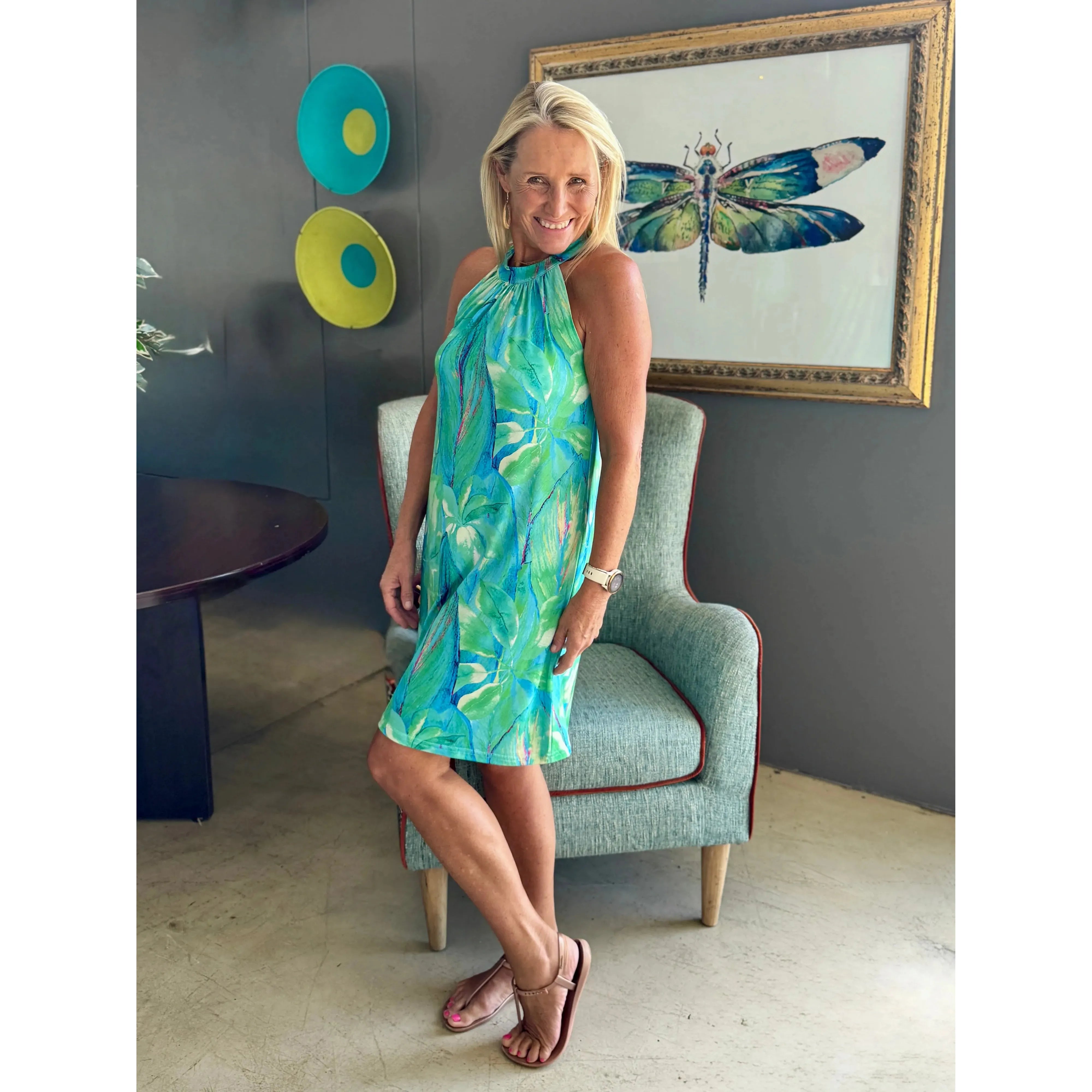 SHONEL Short Dress-DRESS-Wendy Bashford Designs